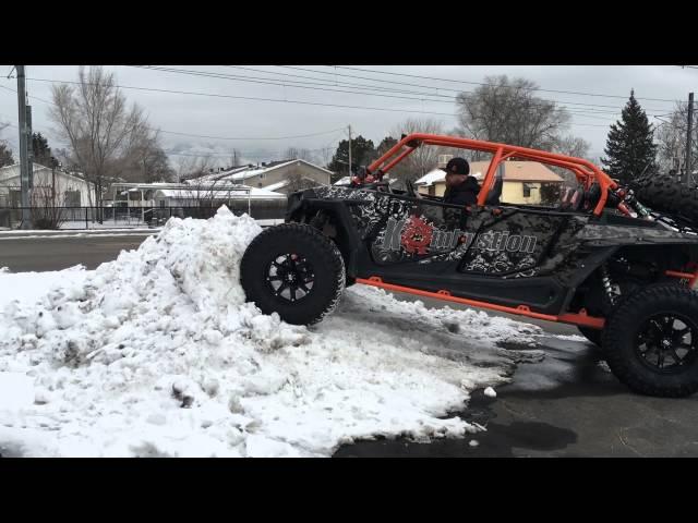 RzR 1000 on 35" Rock Crawl Tires