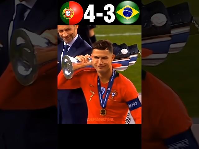 Portugal vs Brazil Penalty Shootout Final World Cup 2026 Imaginary #football #shorts #ronaldo