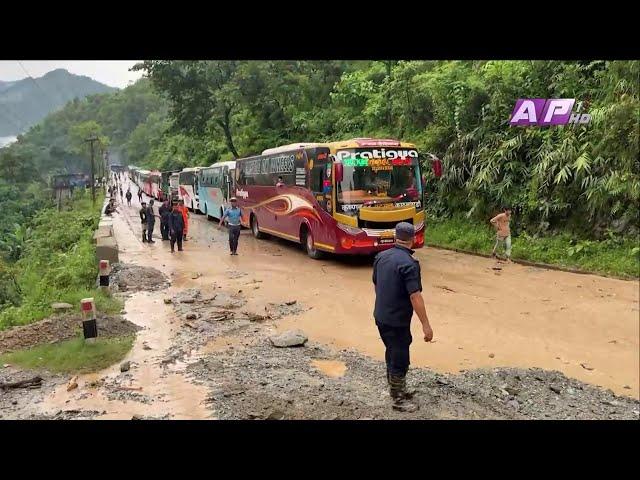 नेपाल बस दुर्घटना : त्रिशुलीमा ब्यपता भएकाहरुको खोजि अहिले पनि जारी | AP REPORT | AP1 HD