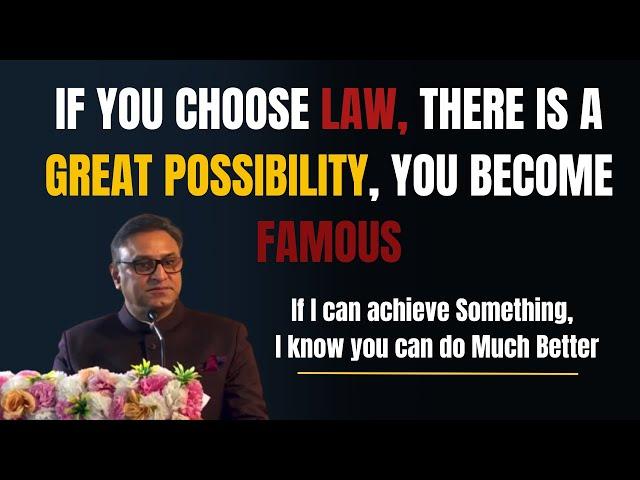 If you Choose Law, There is a Great Possibility you Become Famous:-Pradeep Rai, Senior Advocate