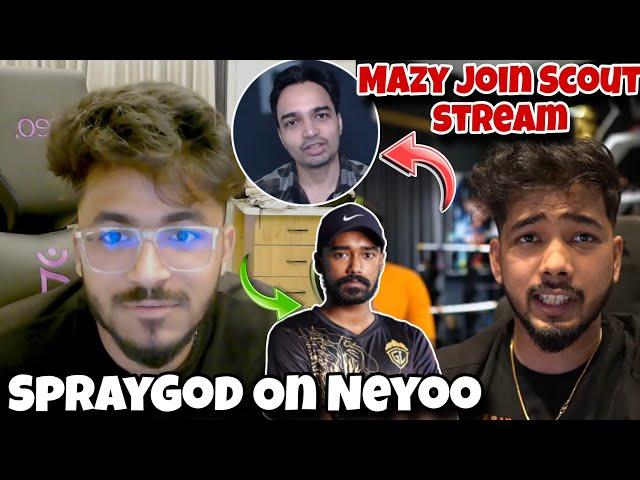 SprayGod On Neyoo  Scout React Mazy* Panoti  Mazy Join