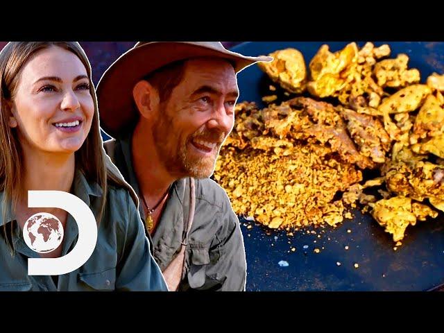Jacqui & Andrew's $10,000 Gold Haul Energises Their Season! | Aussie Gold Hunters