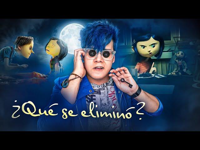 Todo lo que BORRARON de CORALINE 🪡 | Luis Velody