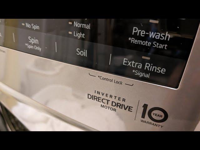 Controls Not Working on LG Washer, CL Code
