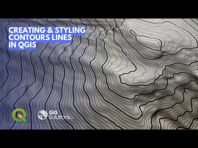 Creating and Styling Contour Lines in QGIS