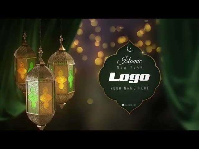 After Effects Template / Ramadan & Eid Mubark Epic Golden Lantern  Free Download