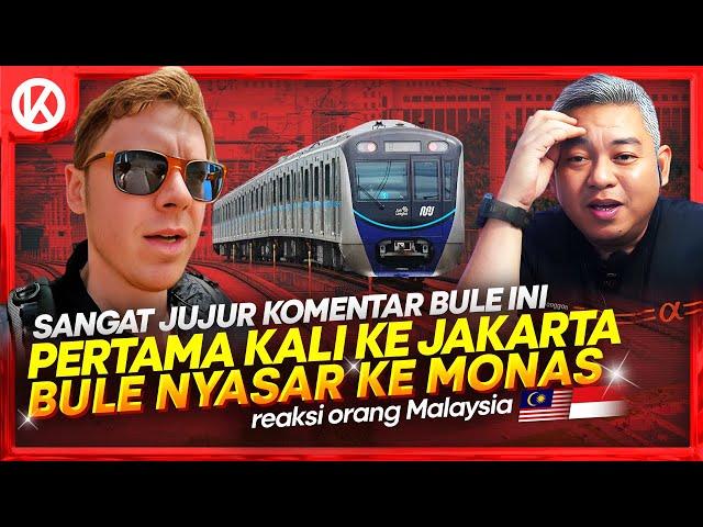 Bule Ga Percaya‼️ Pandangan Bule Pertama Kali Sampai di Jakarta Indonesia  Reaction