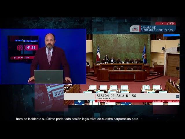 Emisión en directo de Diputadas y Diputados de Chile