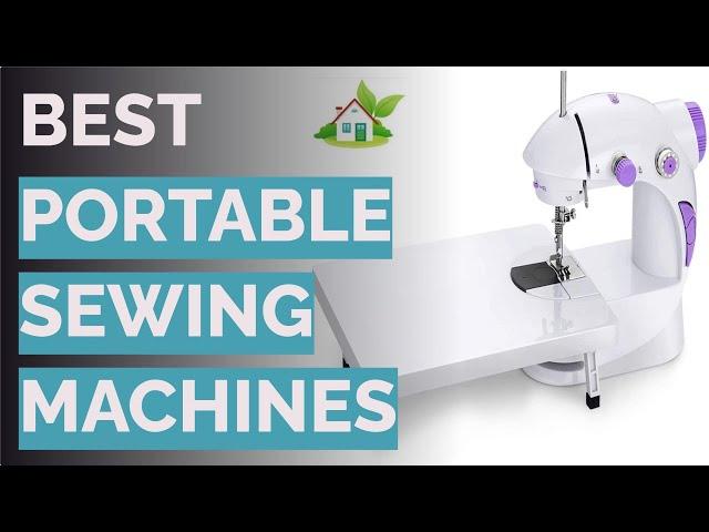  5 Best Portable Sewing Machines (Singer, Janome, and More)