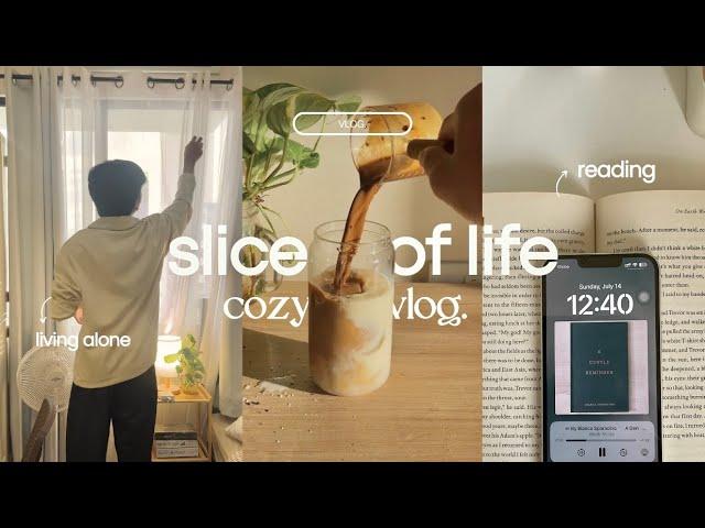 slice of life: cozy introvert vlog | learning how to cook, reading books & spending alone time