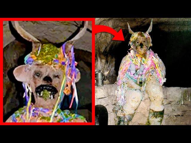 TERRIFYING Things Found Hidden In Caves