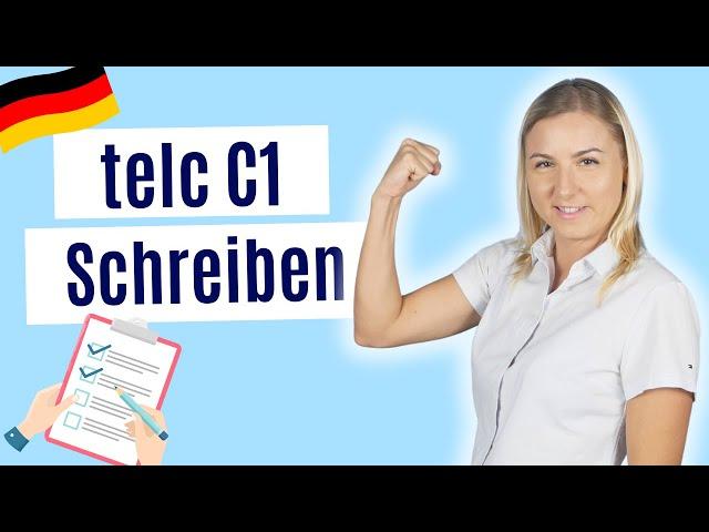 Die C1-Prüfung Schreiben: telc Modelltest