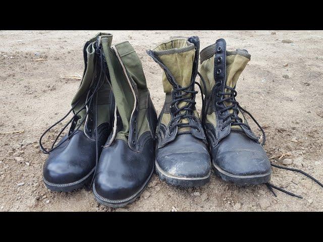 Rothco Jungle boots vs Original Vietnam Jungle Boots