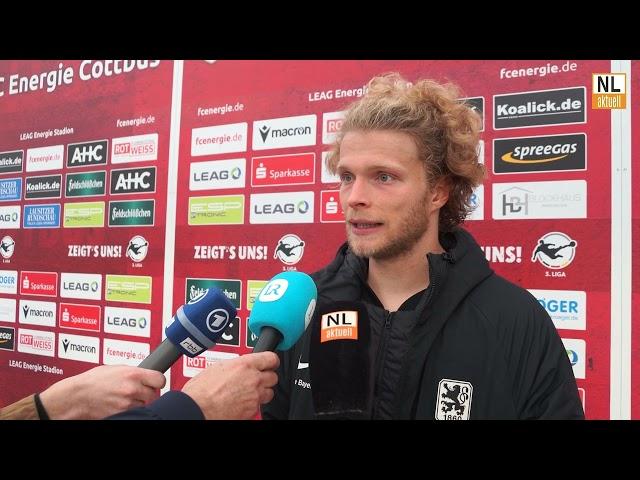 FC Energie Cottbus | 1860 München Kapitän Jesper Verlaat nach 1:5 Niederlage