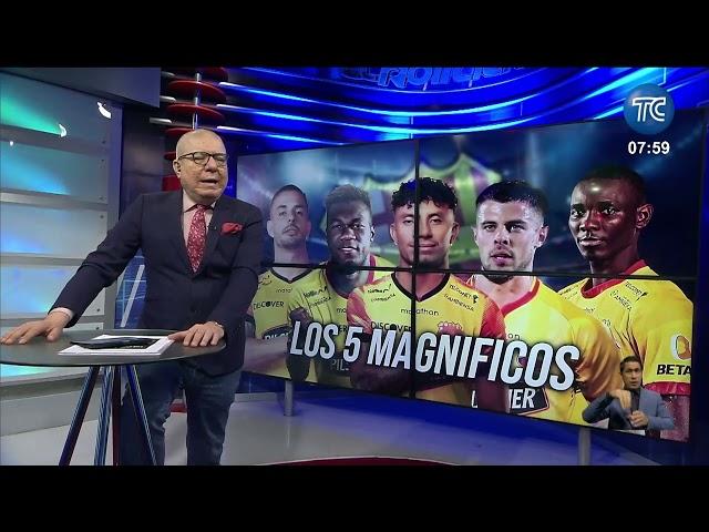 Vito Muñoz: Los 5 magníficos de Barcelona Sporting Club