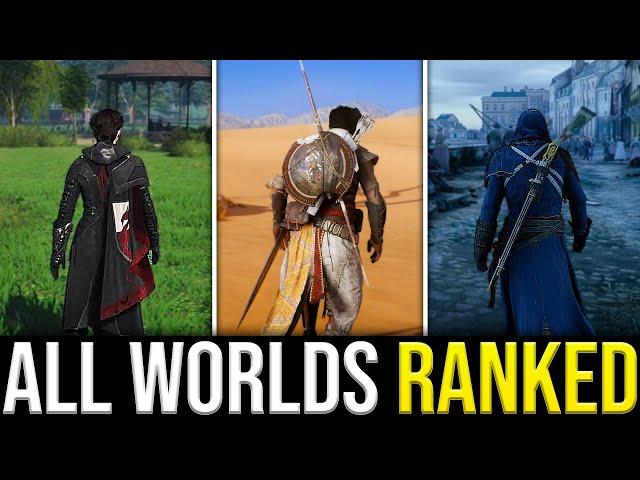 Ranking The World In Every Assassin's Creed Game