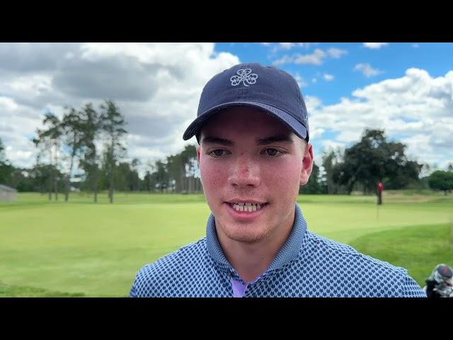 Eau Claire’s Parker Etzel on his fourth-place finish at 2024 U.S. Amateur local qualifying