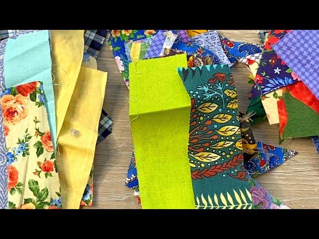 Просто попробуй взять немного цветных лоскутков и ты удивишься  DIY мастер класс