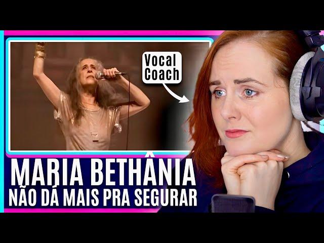 Who Is She?! | Maria Bethania - Não Dá Mais Pra Segurar | Vocal Coach Reacts & Analysis