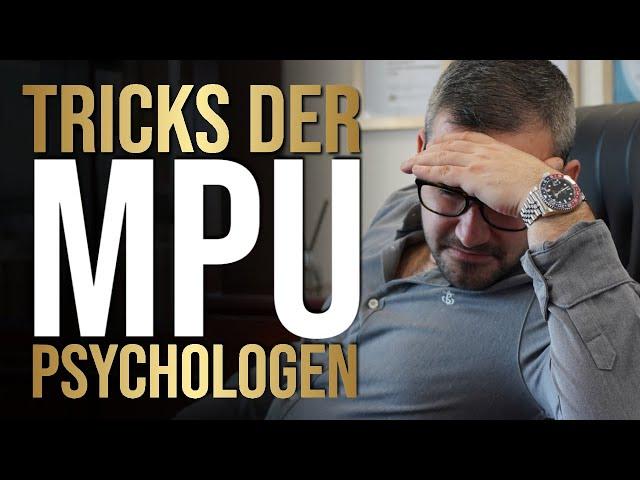 Zwei psychologische Tricks für die MPU | So verunsichern dich die MPU Gutachter! | 2023