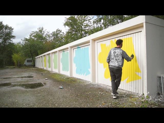 Montana Cans presents: Sweetuno painting in Karlsruhe, Germany 2021