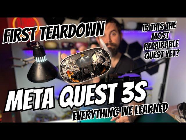 Meta Quest 3S Teardown– Full Hardware Breakdown + Quest 3S Giveaway!