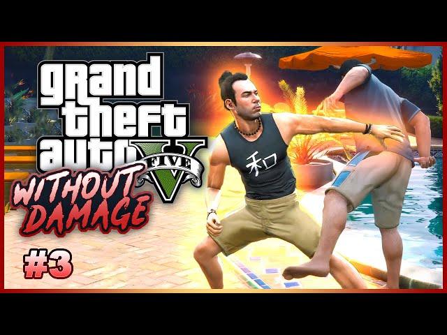 Completing GTA V Without Taking Damage? - No Hit Run Attempts (One Hit KO) #3