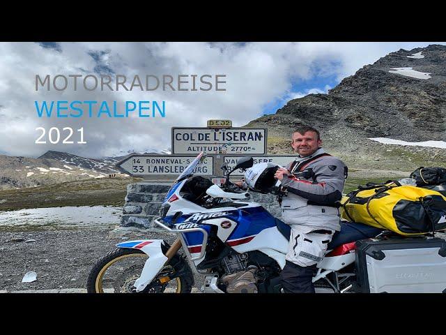 Mit dem Motorrad durch die Westalpen