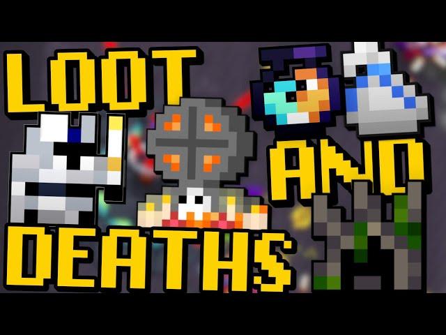 RotMG SHATTERS Loot And DEATH Montage! 2022 MotMG Shatters Event!