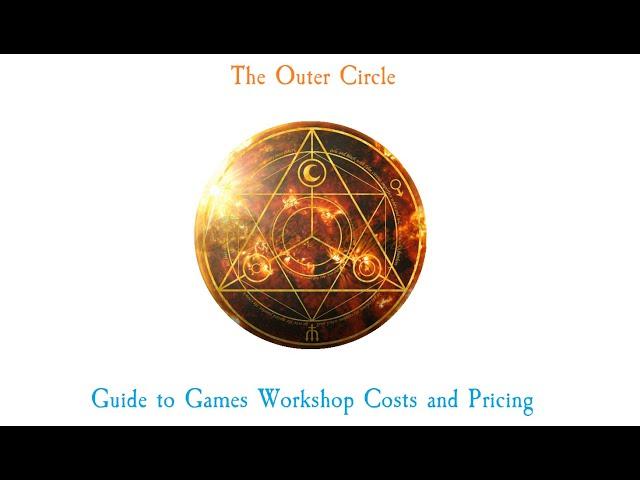 Guide to Games Workshop Costs and Pricing