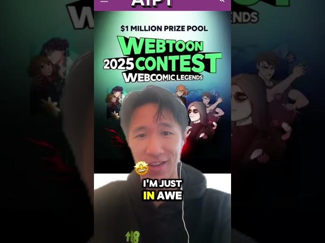 Webtoon launches a $1million competition for Creators