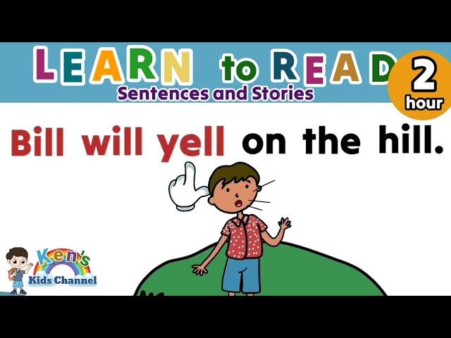 Practice Reading Simple Sentences and Stories for Kids | Reading English for Kids