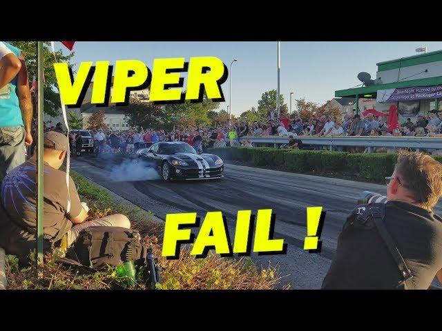 Viper DESTROYS Clutch in Burnout Competition