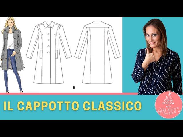 CUCIRE IL CAPPOTTO CLASSICO | in sartoria con Sara Poiese