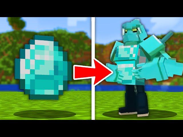 We remade every item into mobs in minecraft