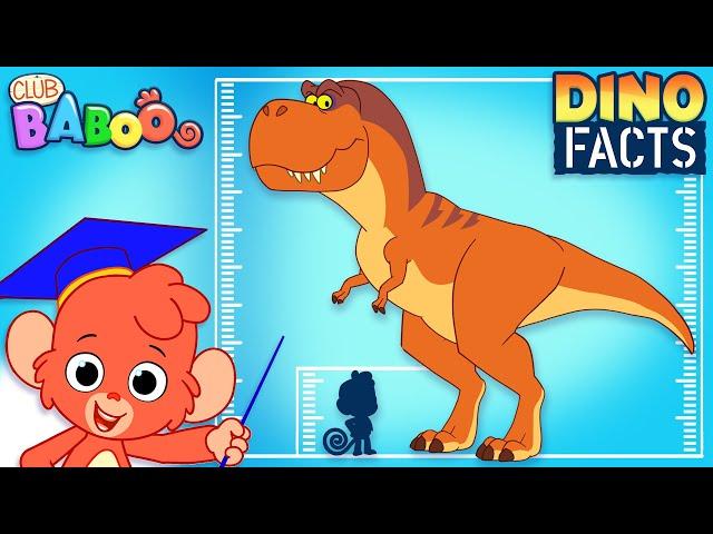 T-Rex Facts! | Learn DINOSAURS with Club Baboo DINO FACTS | Learning about the T-Rex and more Dinos!