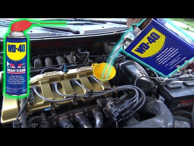 Can You Use WD-40 as ENGINE OIL?