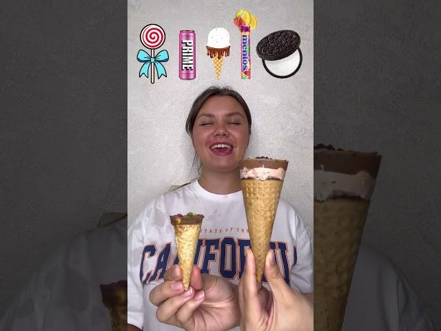 Big or Small challenge  Giant chocolate cookie or big lollipop?  #shorts Best video by Hmelkofm