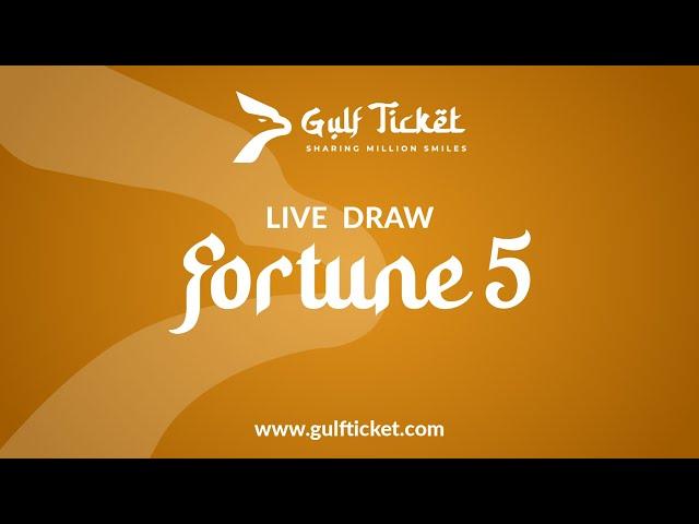 Gulf Ticket Fortune 5 Live Draw - 8th March 2024