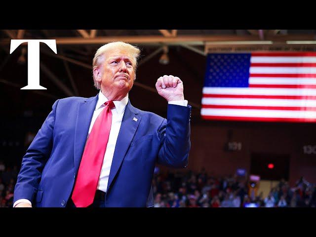 LIVE: Donald Trump hosts MAGA rally in Michigan