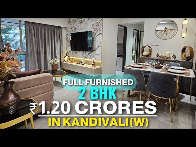 2 BHK FULLY FURNISHED FOR SALE AT KANDIVALI  WEST, MUMBAI.𝐂𝐎𝐍𝐓𝐀𝐂𝐓 𝐔𝐒 𝐎𝐍 :- 9702212455 / 9987323117