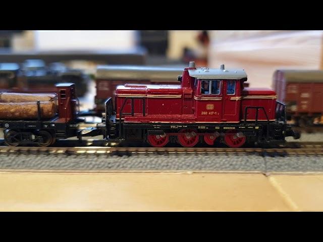 Neues Fahrwerk für Märklin V60 Spur Z