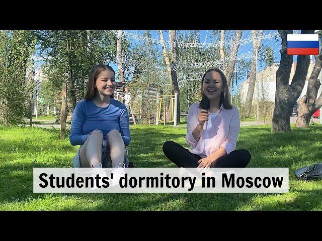 Russian Conversations 68. Students' dormitory in Moscow. Russian with Anastasia