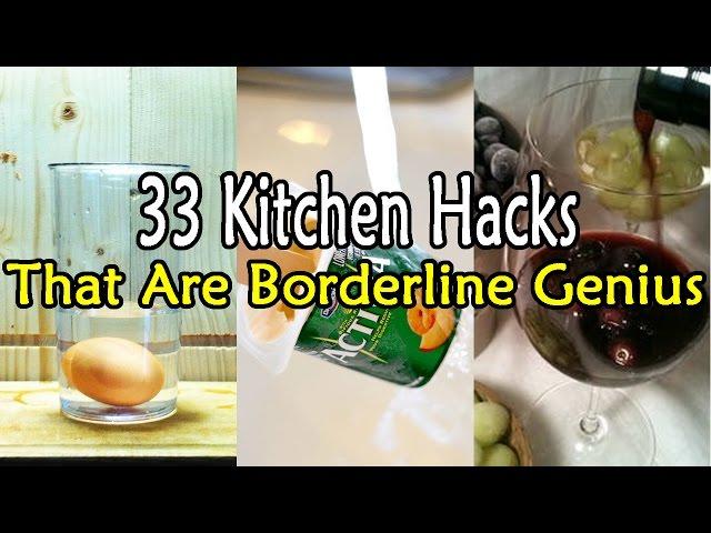 33 Kitchen Hacks That Are Borderline Genius