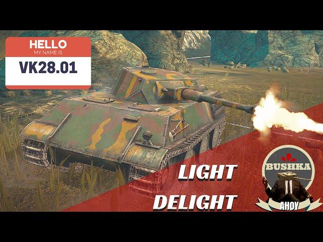 World of Tanks Blitz VK28.01 Tier 6 LIght Domination YES PLEASE