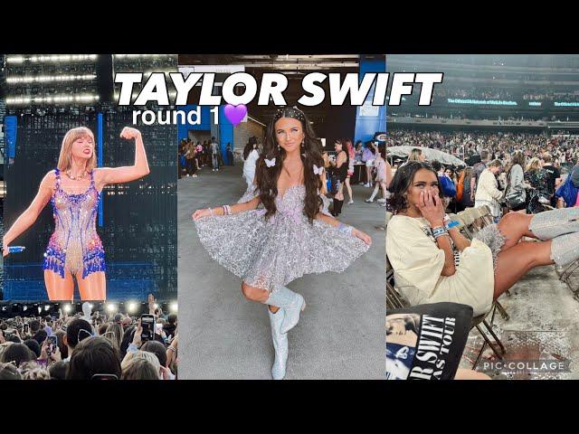 TAYLOR SWIFT ERAS TOUR N1 | GRWM, full concert vlog + LOTS of surprises🪩