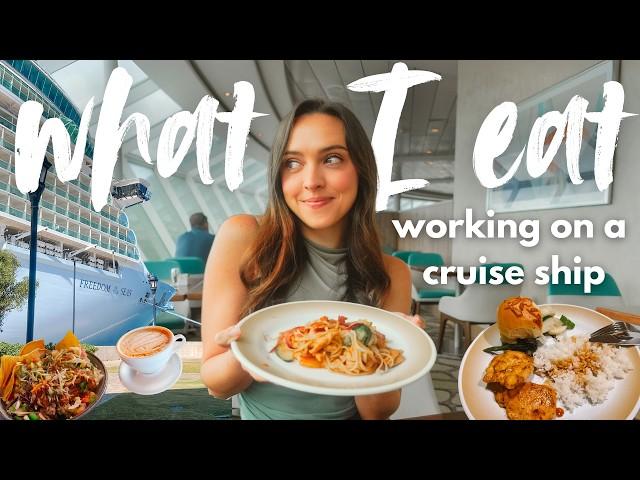 What I Eat In A Week Working On A Cruise Ship