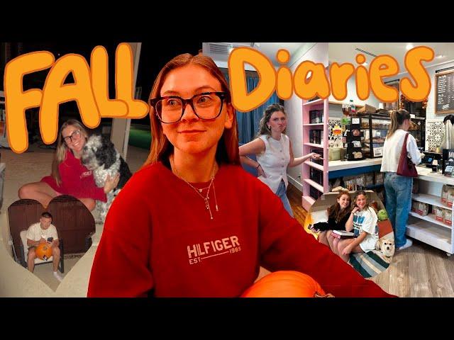 Fall diaries ⎮ Bestie hangout, roadtrip, bookstore and more!