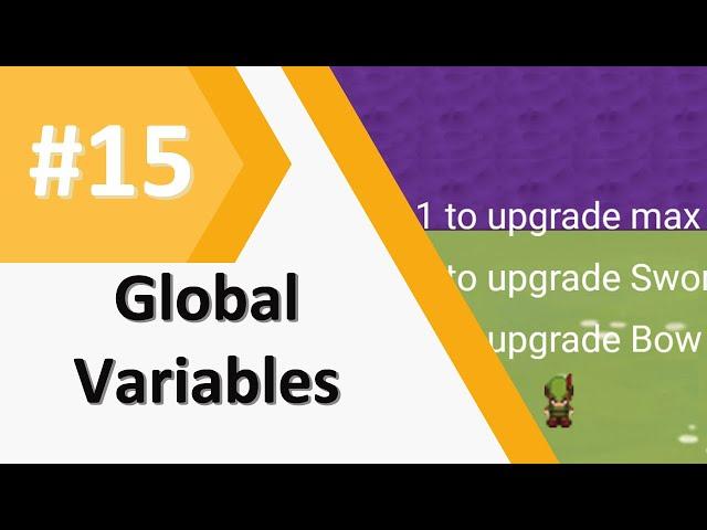 PixelPAD Tutorial: Action RPG #15 - Global Variables