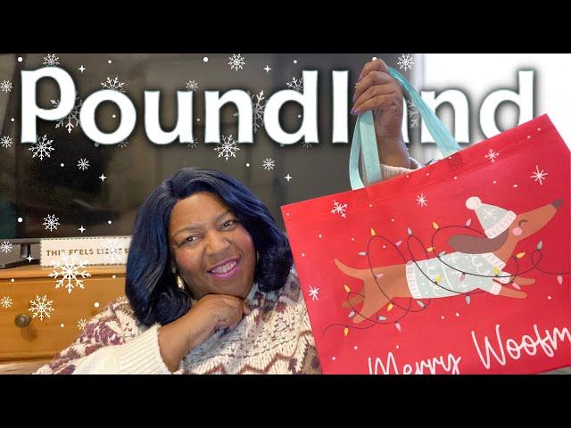 POUNDLAND CHRISTMAS HAUL & SHOP WITH ME | CHRISTMAS 2024